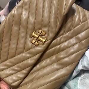 Tory Burch Tan Kira Quilted Women's Bag